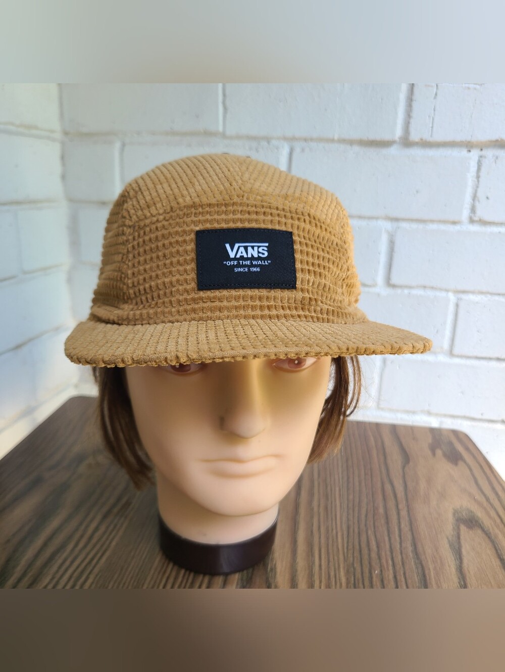 Vans Hat Davis 5 Panel Bone Brown - unisex- Brand New w Tag